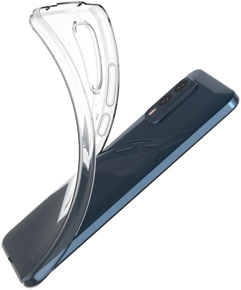 Nokia X30 Hoesje Dun TPU Back Cover Transparant afbeelding 3