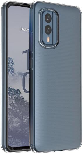 Nokia X30 Hoesje Dun TPU Back Cover Transparant afbeelding 2