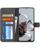 LC.IMEEKE Xiaomi 12T/12T Pro Hoesje Portemonnee Book Case Zwart