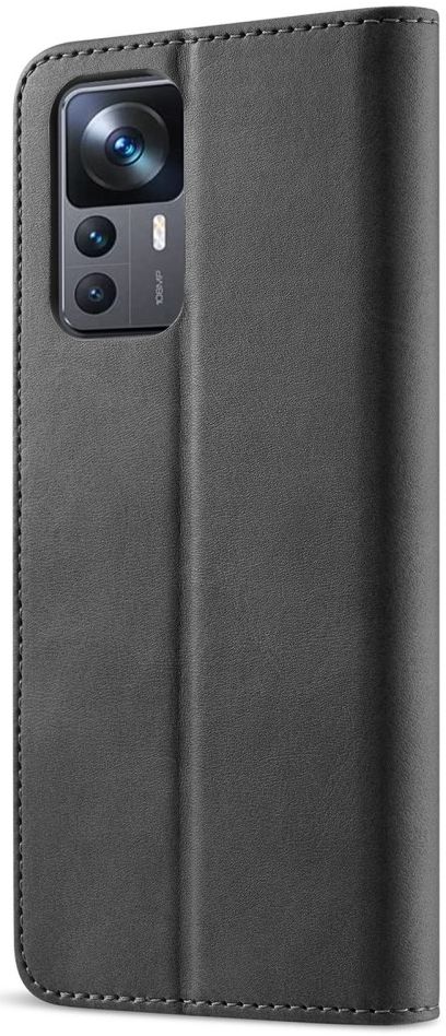 LC.IMEEKE Xiaomi 12T/12T Pro Hoesje Portemonnee Book Case Zwart afbeelding 3