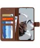 LC.IMEEKE Xiaomi 12T/12T Pro Hoesje Portemonnee Book Case Bruin