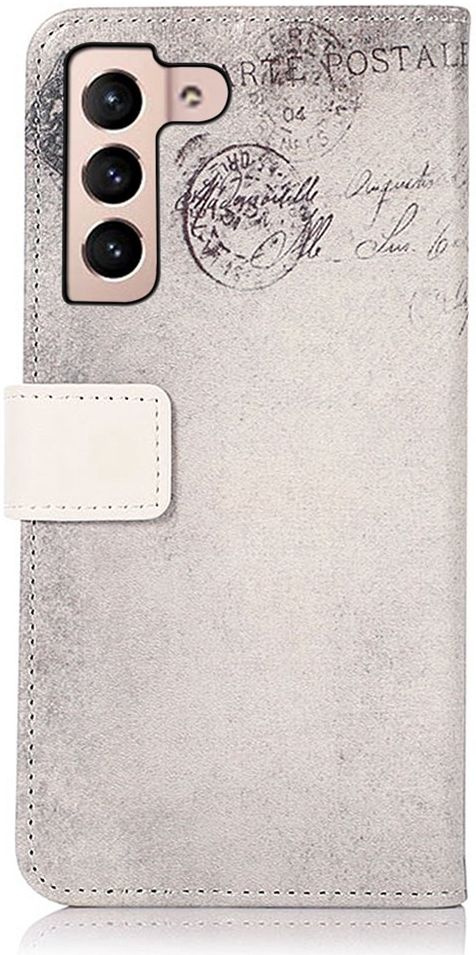 Samsung Galaxy S23 Hoesje Portemonnee Book Case Kat Print afbeelding 4