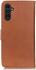 KHAZNEH Samsung Galaxy A14 Hoesje Portemonnee Book Case Bruin afbeelding 3