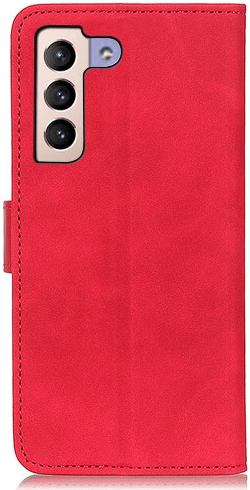KHAZNEH Samsung Galaxy S23 Plus Hoesje Retro Wallet Book Case Rood afbeelding 3