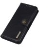 KHAZNEH Samsung Galaxy S23 Plus Hoesje Portemonnee Book Case Zwart