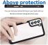 Samsung Galaxy S23 Plus Hoesje Hybride Back Cover Transparant Zwart afbeelding 4
