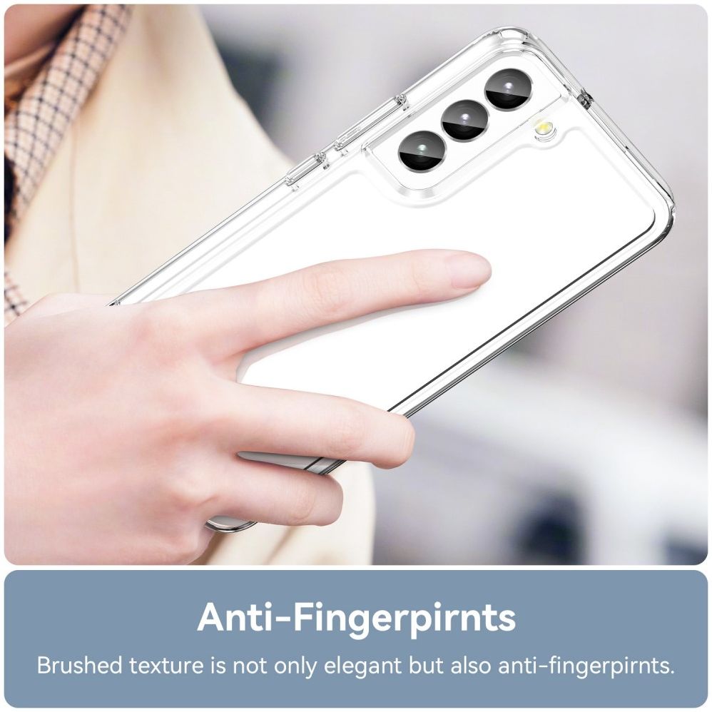 Samsung Galaxy S23 Plus Hoesje Hybride Back Cover Transparant afbeelding 5