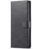 LC.IMEEKE Samsung Galaxy A14 Hoesje Portemonnee Book Case Zwart