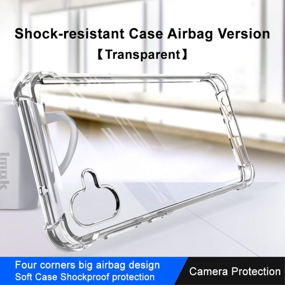 Imak Samsung Galaxy A04 Hoesje Schokbestendig TPU Transparant afbeelding 3