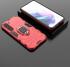 Samsung Galaxy S23 Hoesje met Magnetische Kickstand Ring Rood afbeelding 6