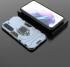Samsung Galaxy S23 Hoesje met Magnetische Kickstand Ring Blauw afbeelding 6