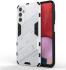 Samsung Galaxy A14 Hoesje Shockproof Kickstand Back Cover Wit afbeelding 1