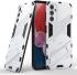 Samsung Galaxy A14 Hoesje Shockproof Kickstand Back Cover Wit afbeelding 2