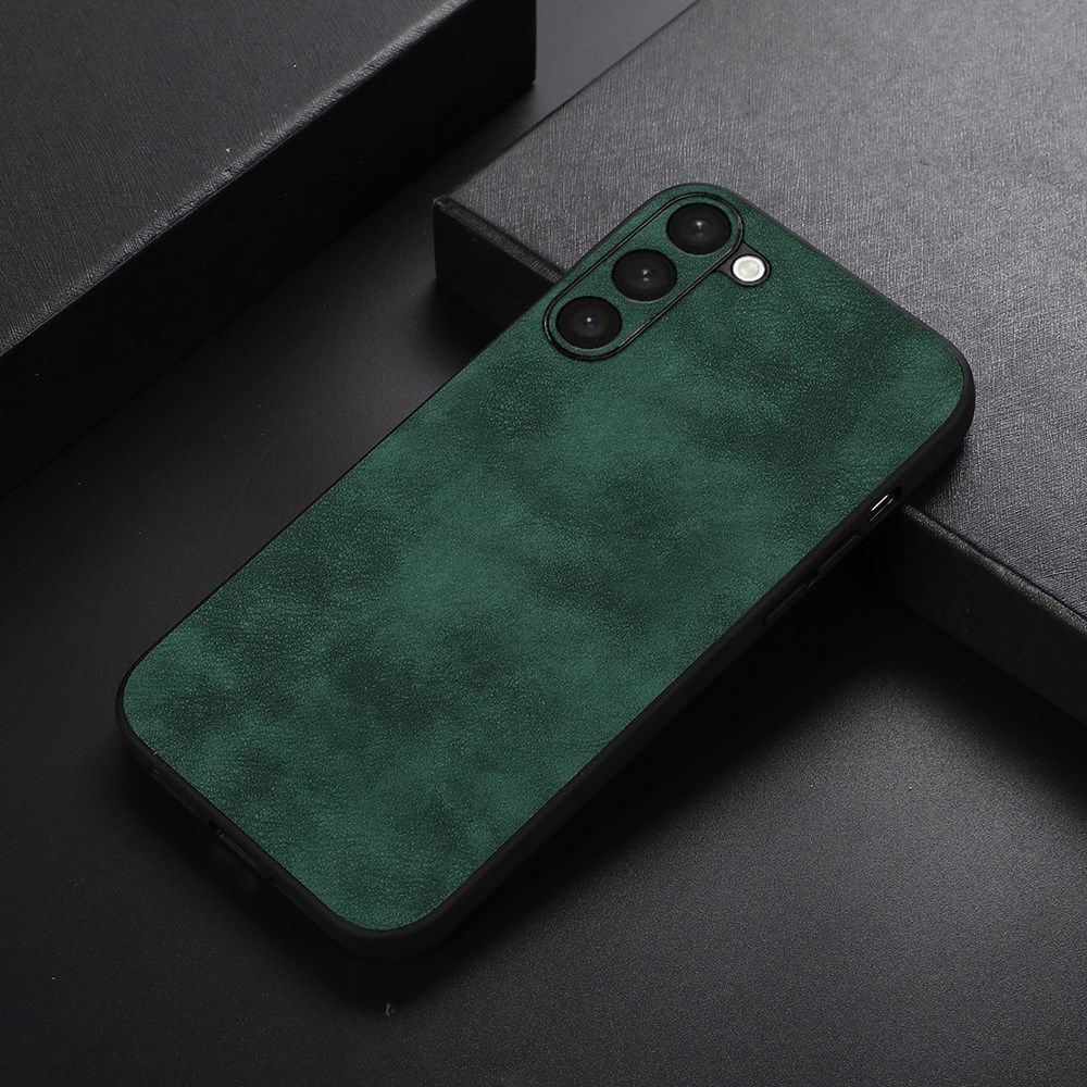 Samsung Galaxy S23 Plus Hoesje Kunstleer Back Cover Groen afbeelding 2