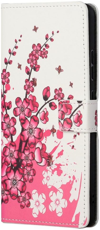 Samsung Galaxy S23 Hoesje Portemonnee Book Case Blossom Print afbeelding 4