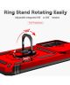 Samsung Galaxy A14 Hoesje met Magnetische Kickstand Ring Rood