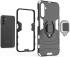 Samsung Galaxy A14 Hoesje Magnetische Kickstand Ring Zwart afbeelding 4