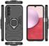 Samsung Galaxy A14 Hoesje Magnetische Kickstand Ring Zwart afbeelding 6