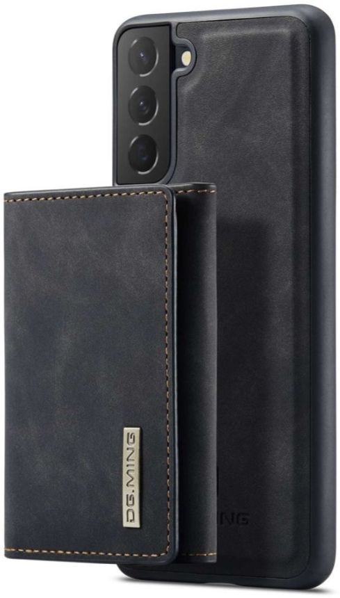 Samsung Galaxy S23 Plus Hoesje met Magnetische Kaarthouder Zwart afbeelding 1