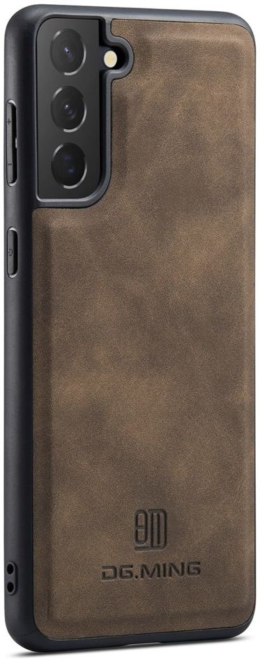 Samsung Galaxy S23 Hoesje met Magnetische Kaarthouder Bruin afbeelding 15