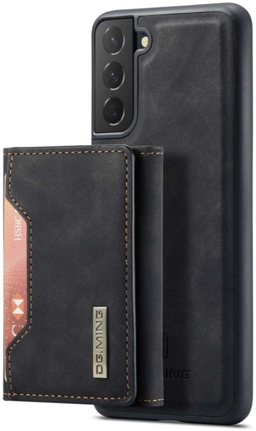 Samsung Galaxy S23 Plus Hoesje Magnetische Kaarthouder Zwart afbeelding 1