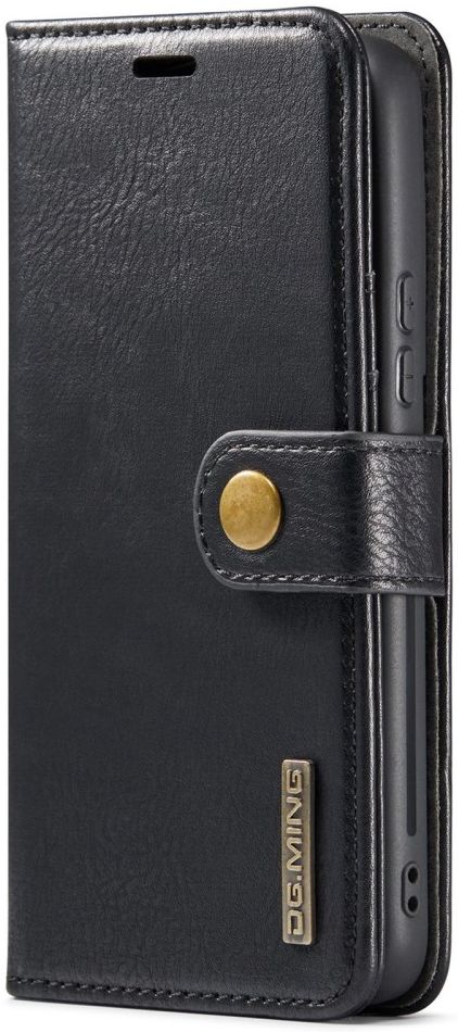 DG Ming Samsung Galaxy S23 Hoesje 2-in-1 Book Case en Back Cover Zwart afbeelding 2