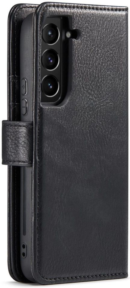 DG Ming Samsung Galaxy S23 Hoesje 2-in-1 Book Case en Back Cover Zwart afbeelding 3