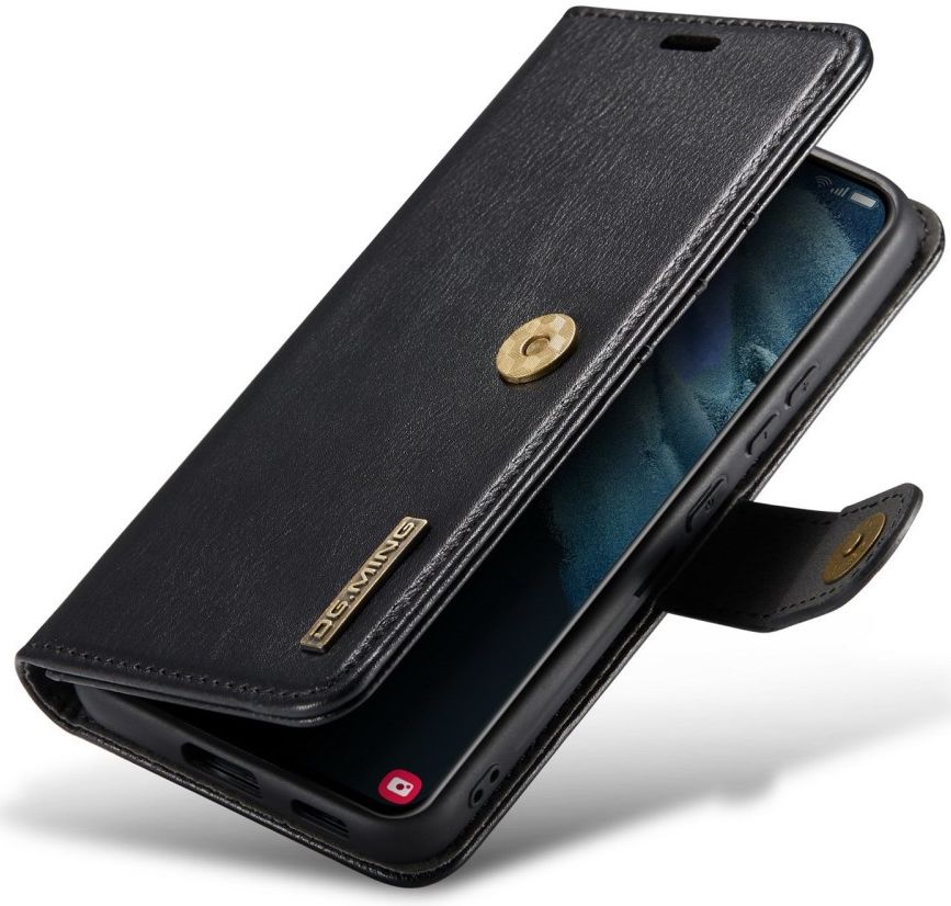 DG Ming Samsung Galaxy S23 Hoesje 2-in-1 Book Case en Back Cover Zwart afbeelding 6