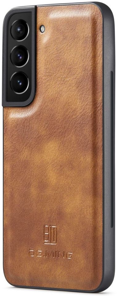 DG Ming Samsung Galaxy S23 Hoesje 2-in-1 Book Case en Back Cover Bruin afbeelding 9