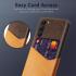 Samsung Galaxy S23 Plus Hoesje met Kaarthouder Back Cover Bruin afbeelding 2