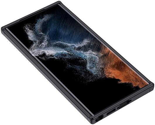 Samsung Galaxy S23 Ultra Hoesje Schokbestendig Back Cover Matte Zwart afbeelding 8