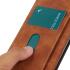 KHAZNEH Motorola  Moto G72 Hoesje Retro Wallet Book Case Bruin afbeelding 7