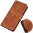 KHAZNEH Motorola  Moto G72 Hoesje Retro Wallet Book Case Bruin afbeelding 8