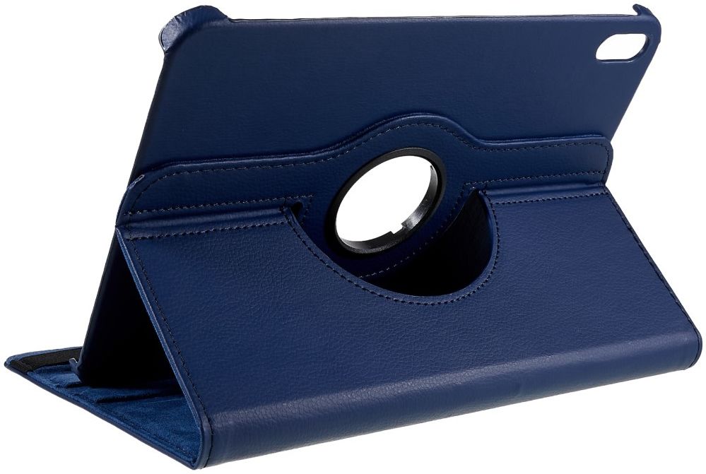 Apple iPad 11 (2025) / 10.9 (2022) Hoes 360° Draaibare Book Case Blauw afbeelding 8