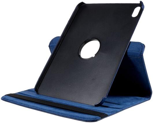 Apple iPad 11 (2025) / 10.9 (2022) Hoes 360° Draaibare Book Case Blauw afbeelding 9