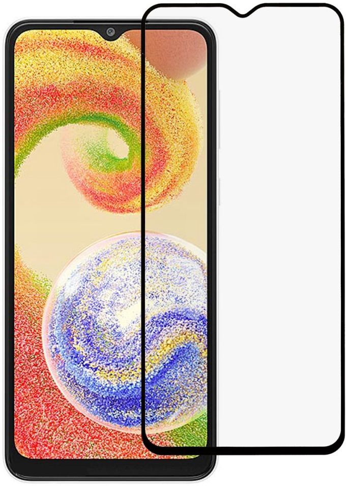 Samsung Galaxy A04 Screen Protector Volledig Dekkend Tempered Glass afbeelding 1