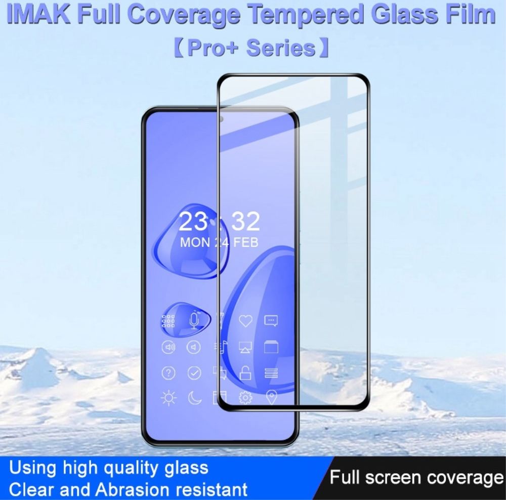 Imak Pro+ Xiaomi 12T / 12T Pro Screen Protector 9H Tempered Glass afbeelding 4