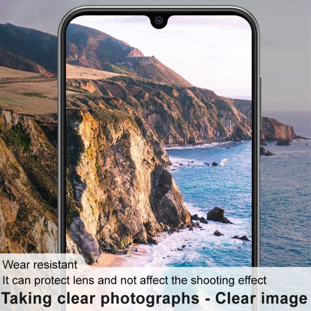 Imak Samsung Galaxy A14 5G Camera Lens Protector + Lens Cap Clear afbeelding 7