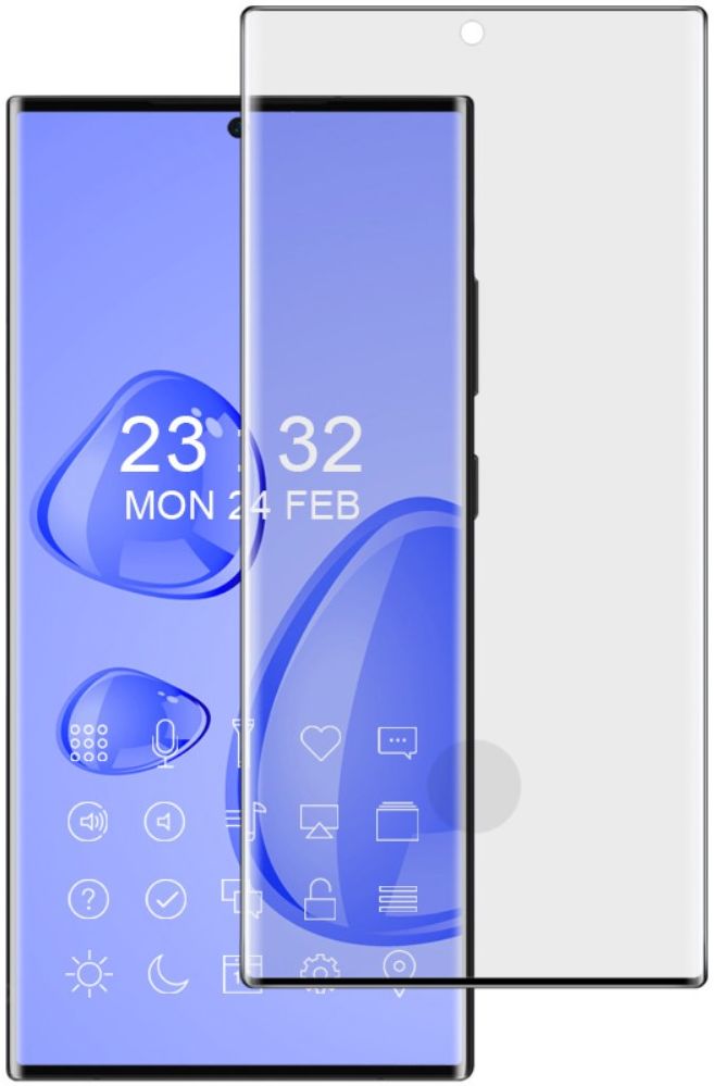 Imak Samsung Galaxy S23 Ultra Screen Protector 3D Tempered Glass afbeelding 1