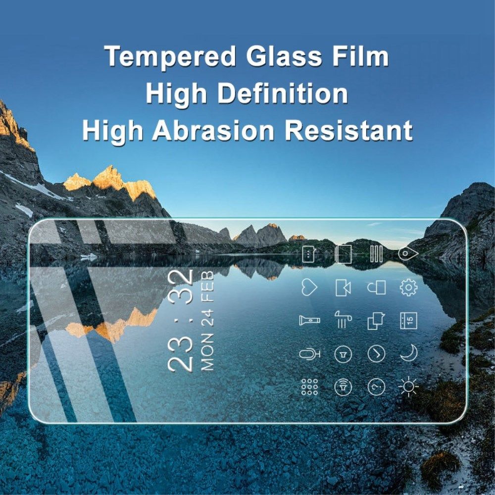 Imak H Samsung Galaxy S23 Plus Screen Protector 9H Tempered Glass afbeelding 2