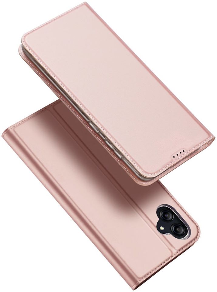 Dux Ducis Skin Pro Samsung Galaxy A04e Hoesje Portemonnee Roze afbeelding 4