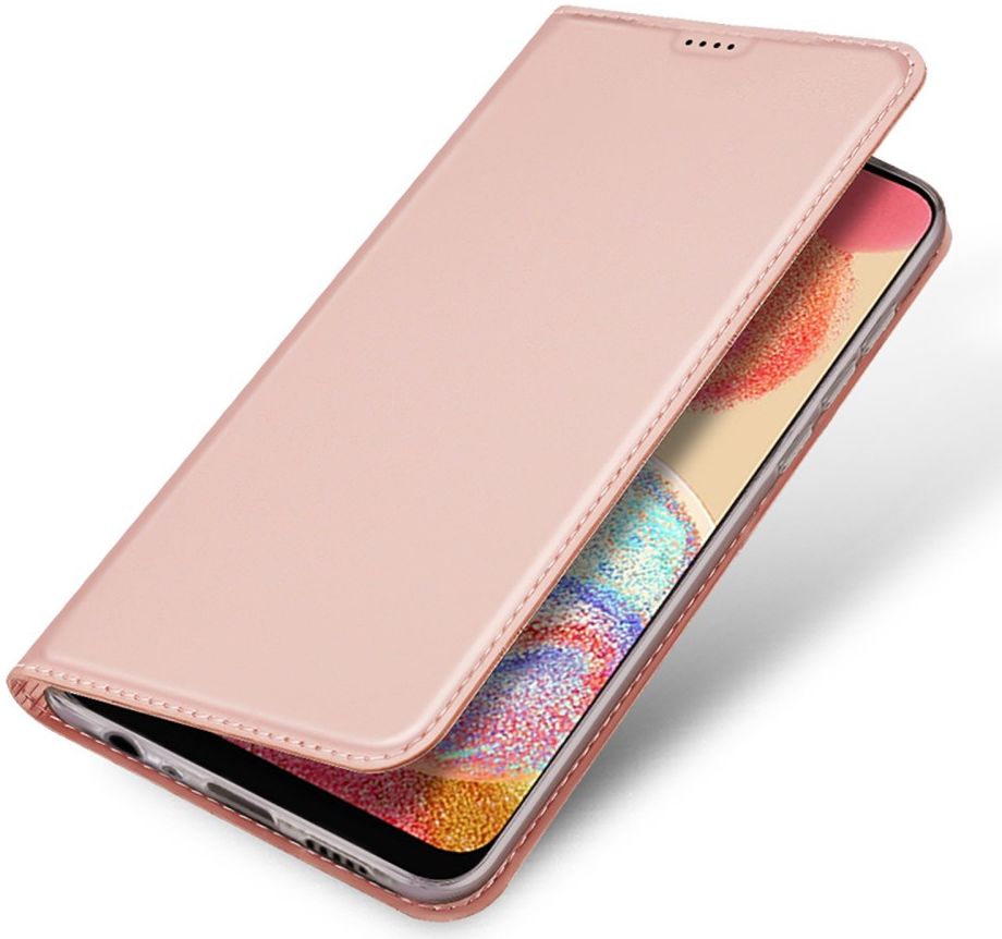 Dux Ducis Skin Pro Samsung Galaxy A04e Hoesje Portemonnee Roze afbeelding 1