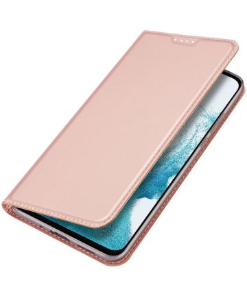 Dux Ducis Skin Pro Samsung Galaxy A54 Hoesje Portemonnee Roze Hoesjes