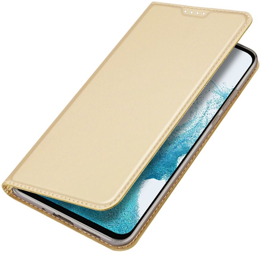 Dux Ducis Skin Pro Samsung Galaxy A54 Hoesje Portemonnee Goud afbeelding 1