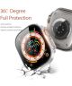 Dux Ducis Hamo - Apple Watch Ultra / Ultra 2 Hoesje - Full Protect - Zilver