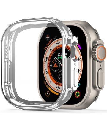 Dux Ducis Somo Apple Watch Ultra / Ultra 2 Hoesje Full Protect Zilver Cases
