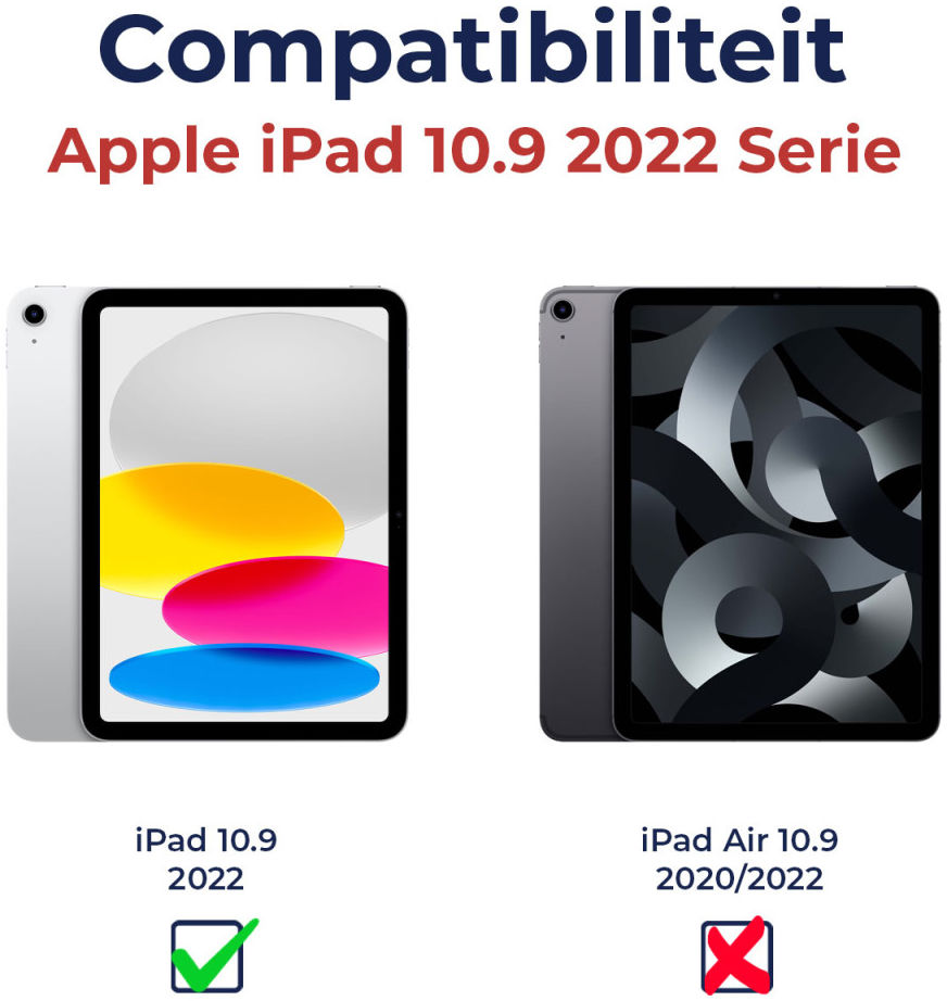Rosso Element Apple iPad 11 (2025) / 10.9 (2022) Hoes Book Case Bruin afbeelding 8