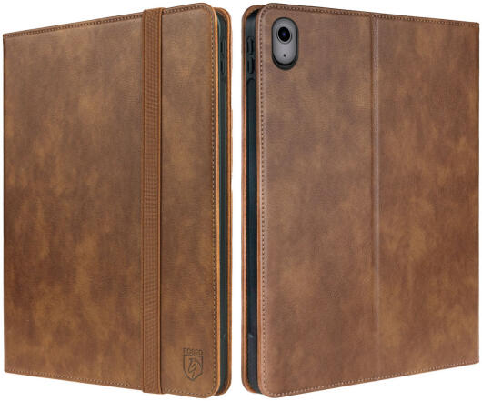 Rosso Element Apple iPad 11 (2025) / 10.9 (2022) Hoes Book Case Bruin afbeelding 2