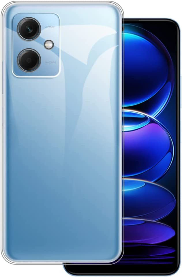 Xiaomi Redmi Note 12 5G/Poco X5 Hoesje Dun TPU Back Cover Transparant afbeelding 2