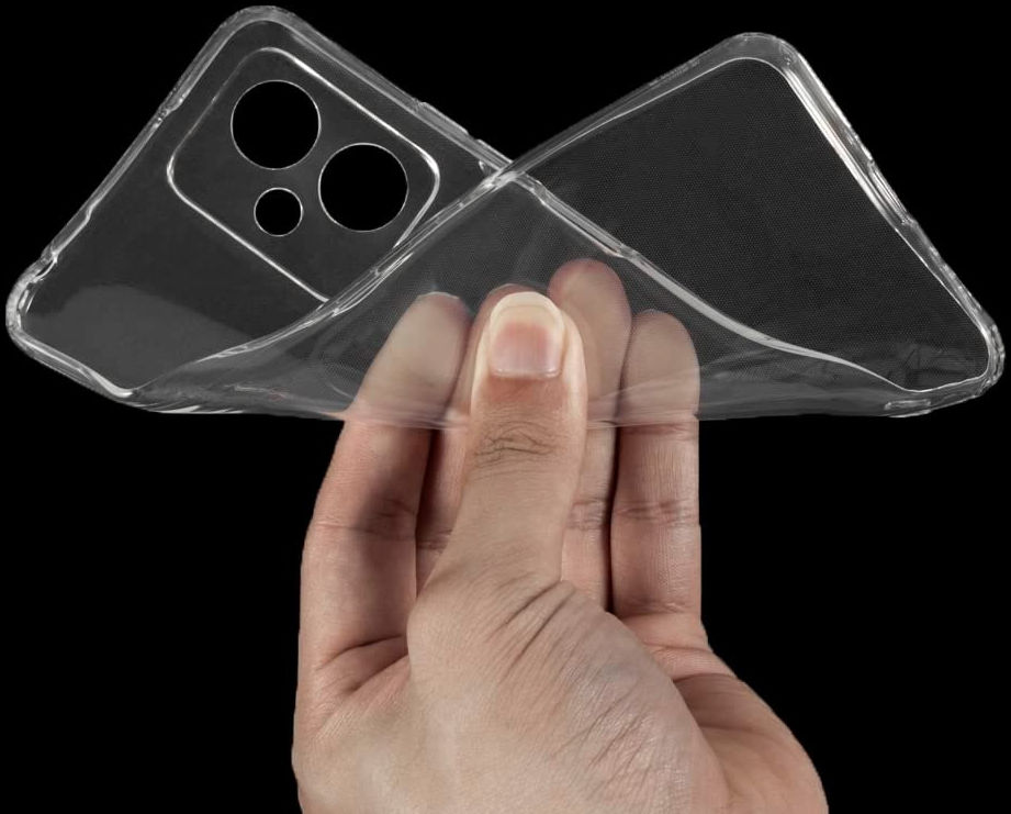 Xiaomi Redmi Note 12 5G/Poco X5 Hoesje Dun TPU Back Cover Transparant afbeelding 4